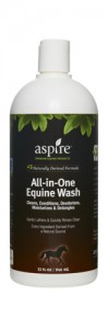 aspire horse products, natural horse shampoo, horse product review, Thistle Ridge Reviews